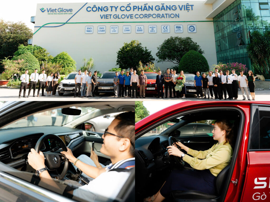 CBNV VietGlove trải nghiệm lái thử xe Škoda
